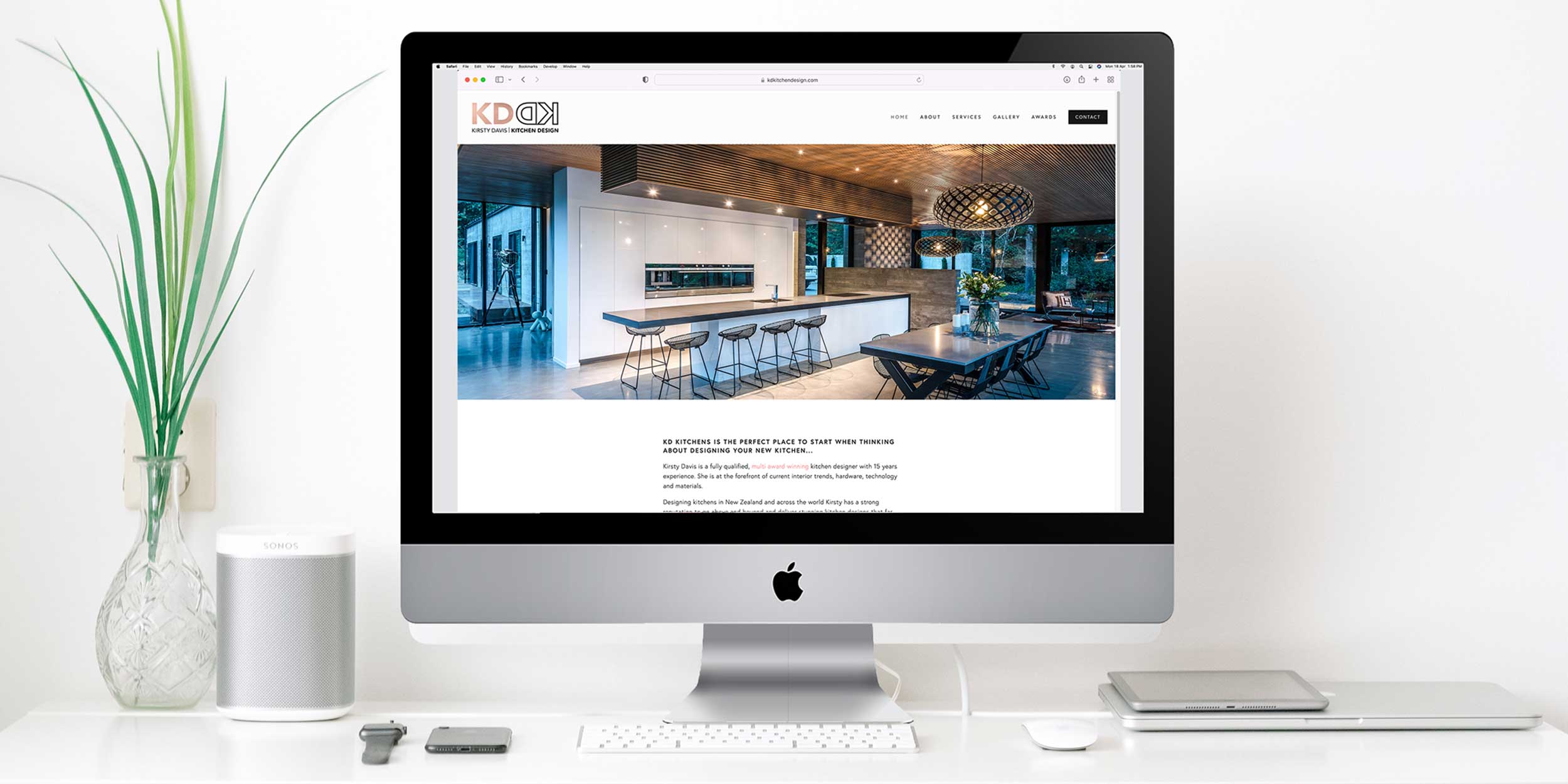 KD Kitchen Design Website Design